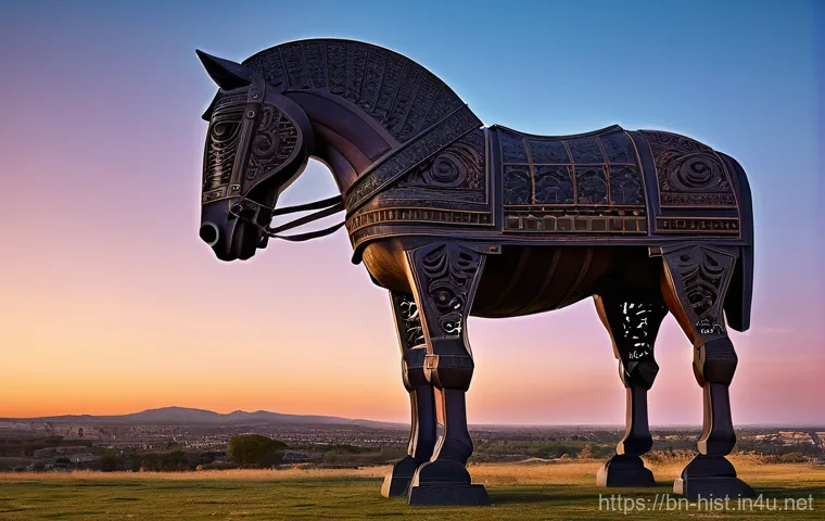 트로이 전쟁과 호메로스의 일리아스 - **Prompt for Hector's Farewell:**
    "A poignant scene depicting the Trojan Prince Hector, fully cl...